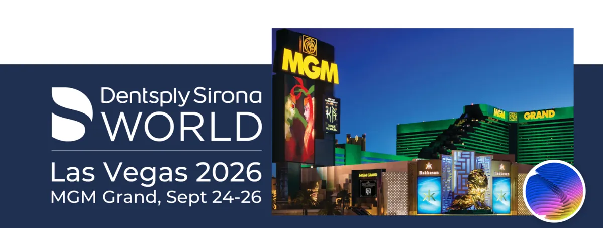 Dentsply Sirona World, Las Vegas 2026, MGM Grand, September 24-26